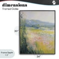 thumbnail image 4 of Stupell Industries Traditional Breeze Through The Blooms Black Framed Giclee Art, 24 x 30, by Svetlana Aleynikova, 4 of 8