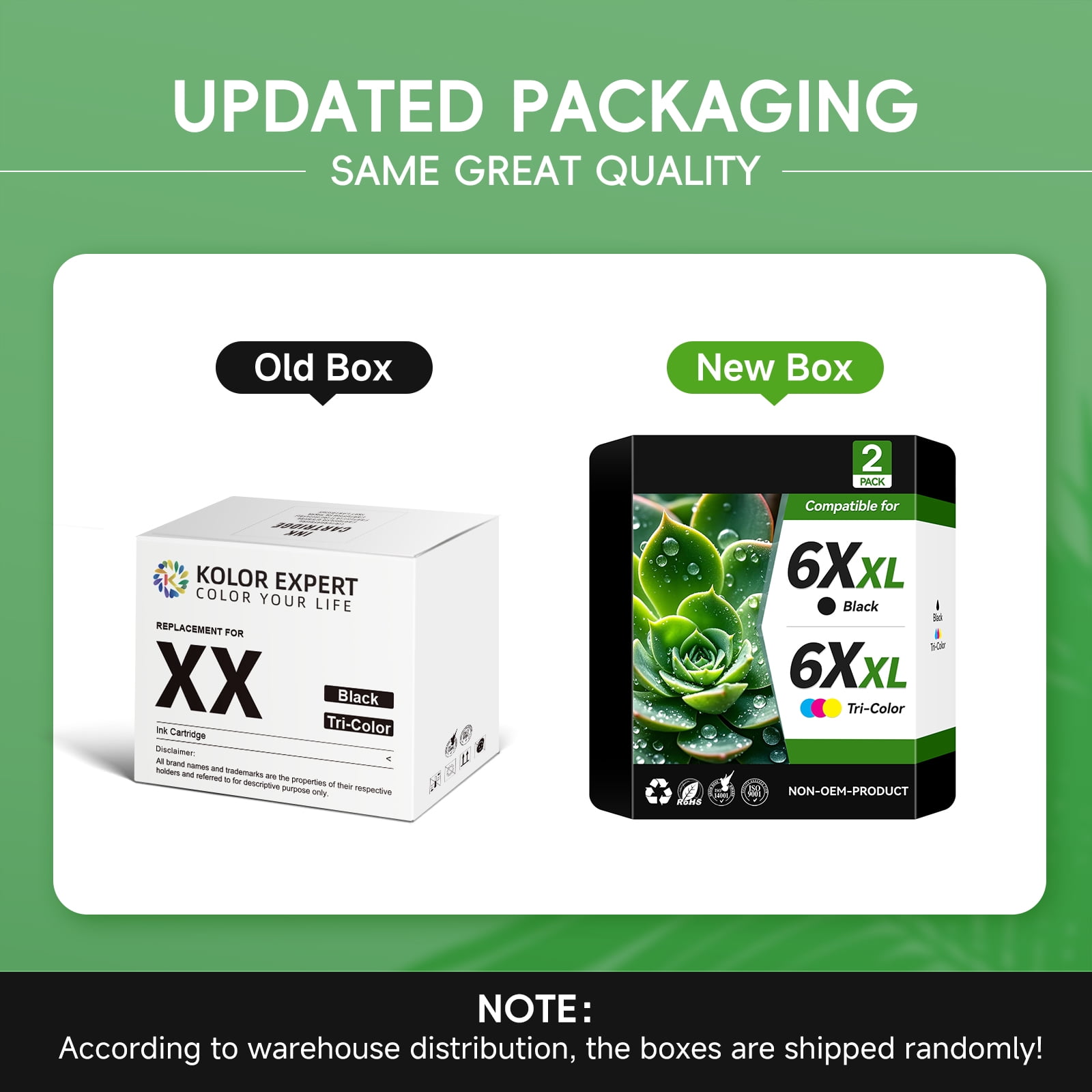65XL Ink Cartridges Compatible for HP  65 Ink Cartridges for Deskjet 3772 Printers (Black, Tri-Color)