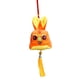 thumbnail image 5 of Figuras de peluche Juguetes Decoraciones, Recuerdo, Colgante relleno del festival, Favor de fiesta, Adorno de conejo colgante para escritorio, Coche, Naranja, 5 of 9
