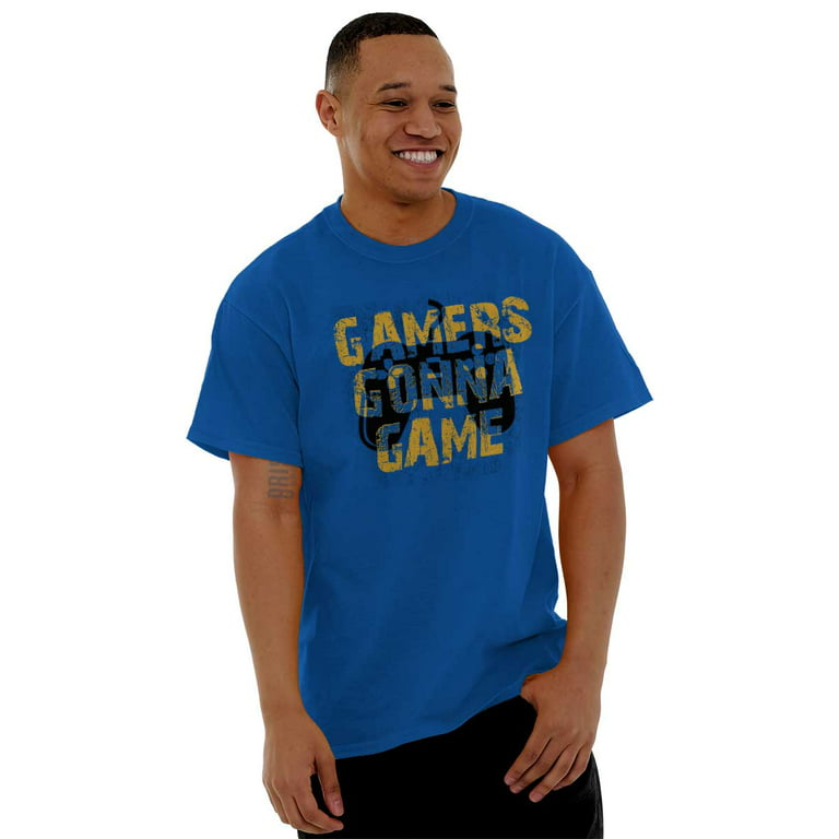 Playtime Video Gaming Nerdy Gamer Geek Gift Long Sleeve Tshirt Tee for Men