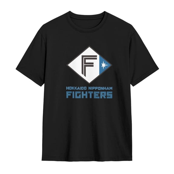 Hokkaido Nippon-Ham Fighters Shirt Short Sleeve Cotton Tshirt