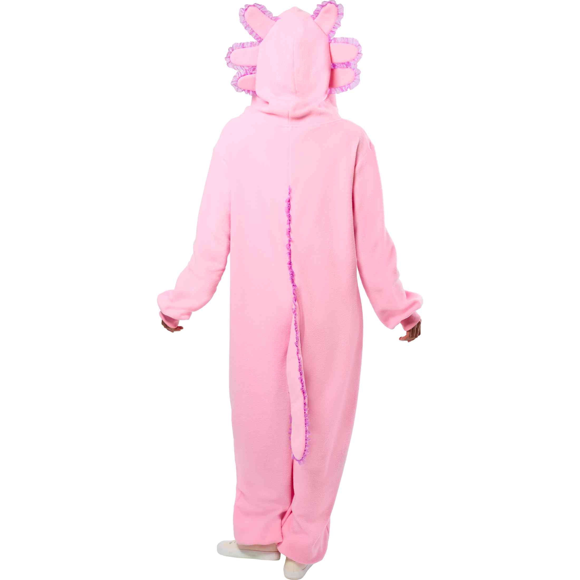 Axolotl Halloween Costume for Adults, Adult Size S (28-34), by Way to Celebrate