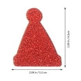 thumbnail image 2 of ULTNICE 50Pcs Glitter Christmas Sticker Foam for Craft Projects Decorative Material, 2 of 8