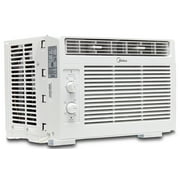 Midea 5,000 BTU Mechanical Window Air Conditioner, Covers up to 150 Sq ft, Easy Installation, MAW05M1WWT, White, New