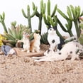 thumbnail image 3 of 5 piezas de , educativo de juguetes para , para decoración de tartas de huevos de Pascua, de cumpleaños CUTICAT Figuras de animales de juguete, 3 of 8