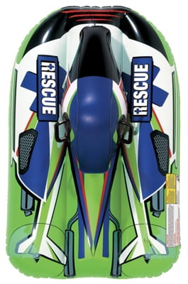 Aqua Leisure Ind AW4058 Snow Rocket Sled Rebel, Inflatable, Green, 40-In. by AQUA LEISURE IND INC