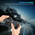 thumbnail image 4 of Wireless Controller for Xbox 360, 2.4GHZ Gamepad Joystick Wireless Controller Compatible with Xbox 360 and PC Windows 7,8,10,11 with Receiver (Black), 4 of 5