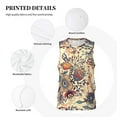 thumbnail image 3 of Sikiie Floral With Birds And Fantasy Flowers Basketball Jersey Reversible Men's Mesh Athletic Sports Shirts Training Practice S-4XLX-Large, 3 of 6