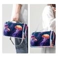 thumbnail image 3 of Jellyfish Canvas Beach Blanket for Picnics and Outdoor Adventures - Durable, Park, or Camping Trip, 3 of 6