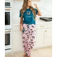 thumbnail image 5 of LazyOne Pajamas for Women, Cute Pajama Pants and Top Separates, Cow, Moody, X-small, 5 of 7