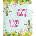 thumbnail image 3 of Easter Egg Hunt Rabbit with Cross Greeting Magnetic Mailbox Cover MailWraps Garden Yard Home Decor for Outside Standard Size-18"x 20.8", 3 of 5