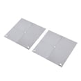thumbnail image 1 of Fireproof Welding Blanket, 2PCS 11.81x11.81 Inch Flame Retardant Welding Pad 3000℉ Temp Resisting Versatile Usage Fiber Material  for Parts Repair, 1 of 7