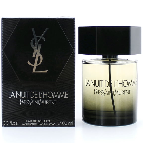 La Nuit De L'Homme by Yves Saint Laurent for Men - 3.3 oz EDT Spray