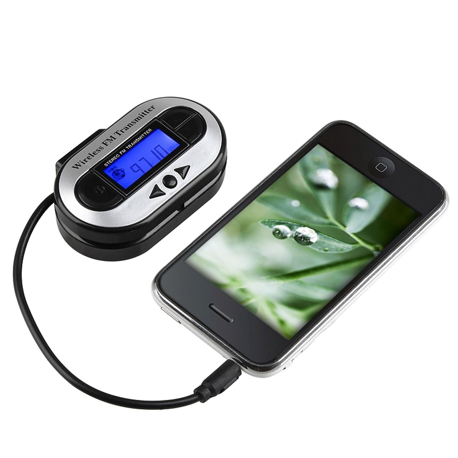 Wireless Music to Car Radio FM Transmitter For 3.5mm Jack MP3 iPod