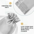 thumbnail image 4 of 30 Pieces 3 x 4in Satin Bags with Christmas Party Drawstring Gift Pouch Mini Jewelry Bags Small Wedding Favor Bags Smooth Soft Satin Fabric Candy Pouches for Baby Shower Decoration, 4 of 8