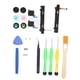 thumbnail image 1 of Kit de reemplazo de Joystick, Kit de controlador con deslizador izquierdo y derecho, hebillas de Metal y Kit de herramientas de reparación para Switch Joycon, 1 of 5