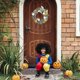 thumbnail image 3 of Autumn White Pumpkin Buttercup Wreath Garden Pendant Decoration, 3 of 4