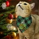 thumbnail image 4 of Pet Christmas Classic Tartan Plaid Dog Bandana Dog Scarf Geometric Merry Christmas Pet Costume For Small Medium Large Dogs Cats Pet, 4 of 6