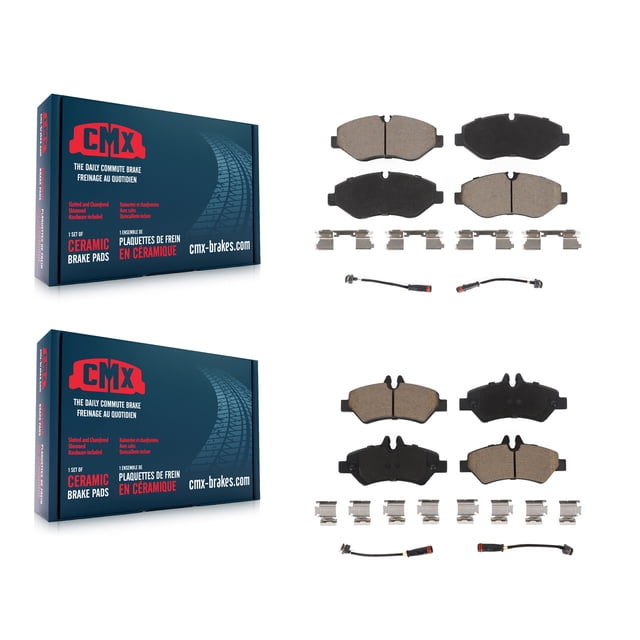 CMX Front Rear Ceramic Brake Pads Kit for Car Sprinter 2500 Mercedes-Benz Dodge Freightliner KCX-100176