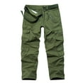 thumbnail image 1 of LOVZFMLL Cargo Pants for Men's Side Pockets Small Feet Tight Fitting Pants Full Length Pants, 1 of 1