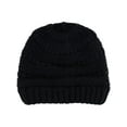 thumbnail image 1 of CTM® Tuque Tricotée Queue de Cheval d'Hiver (Femmes), 1 of 2