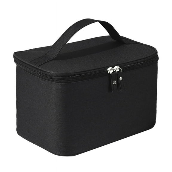 Travel Men Toiletry Bag Out of Household Travel Oxford Fabric Waterproof Makeup Bag Women'S Cosmetics Storage Bag Black