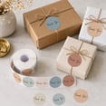 thumbnail image 3 of Thank You Stickers, 1 Roll of 500 1 Inch Round Sealing Labels Roll Envelopes Gift Wrapping DIY Crafts Small Business pcsaging Mailer Scrapbooking Decorative Decals., 3 of 6