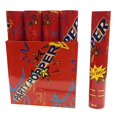 thumbnail image 2 of PMU Large (12 Inch) Confetti Cannons Air Compressed Party Poppers Indoor, Outdoor Safe Great for Drive-By Birthdays, Perfect for New Year's Eve, Wedding Celebrations, Shoots Streamers 20ft Pkg/24, 2 of 2