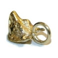 thumbnail image 2 of Small Wolf Face Charm Pendant 14k Yellow Gold!!, 2 of 4