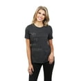 thumbnail image 2 of Thread Tank My Life Story Women's Relaxed Crewneck T-Shirt Tee Charcoal X-Large, 2 of 4