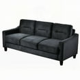 thumbnail image 6 of Modern Simple Fabric Sectional Sofa 220cm for Living Room - Soft & Breathable, 6 of 15