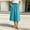 c01Blue, variant on Women's Linen Button Down Midi Skirt High Waist A-Line Casual Fashion Summer Vacation Skirt with Pockets Drawstring Cotton Skirts White S