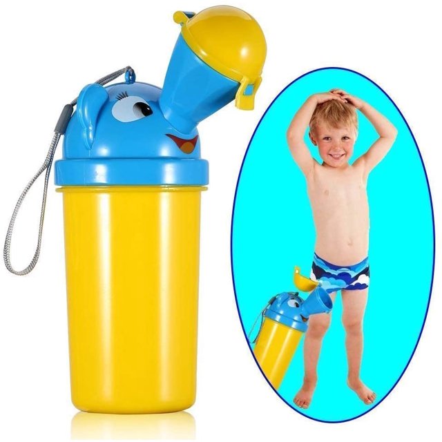 Orinal portátil para bebé, orinal, inodoro de emergencia para Camping, coche, viaje y entrenamiento, orinal para niño, orinal (niño)