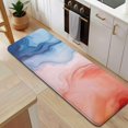 thumbnail image 5 of Blue Red Purple Marble Pattern Kitchen Rug Mat,Kitchen Runner Rugs Non Skid Washable,Decorative Kitchen Floor Mats for Kitchen,Sink,Laundry,17"x47.2", 5 of 7