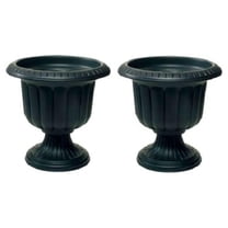 Classic Urn Planter, Black, Outdoor Use
