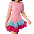 thumbnail image 1 of Vestidos Para Mujer Vestidos Casuales Vestidos de Playa de Manga Corta A La Moda Vestidos de Empalme Odeerbi ODB159699, 1 of 9