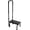 Black, variant on Step Stool with Handle for Ederly,Sturdy and Lightweight Stool with Anti-Skid Platform,Easy Assmbly,Safely Supports up to 350 Pounds with 8 Inch