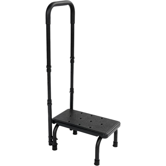Step Stool with Handle for Ederly,Sturdy and Lightweight Stool with Anti-Skid Platform,Easy Assmbly,Safely Supports up to 350 Pounds with  8 Inch