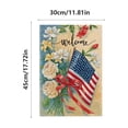 thumbnail image 3 of WWC 250 Years Anniversary Patriotic Garden Flag, Fade-Resistant Double Sided USA Independence Day Yard Flag for Outdoor Lawn, 3 of 6