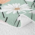 thumbnail image 5 of Manfei Rustic Wildflower Twin Quilt Set 2 Pieces,Cottagecore Blossom Twin Coverlet Set,1 Bedspread and 1 Pillowcase, 5 of 7