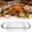 #81As shown, variant on Baking Dish Oblong Glass Cake Pan, Oven Safe Baking Pan for Lasagna Brownies and Roasting, Non Stick Dishwasher Safe Clear Glass, Even Heat Distribution for Perfect Baking