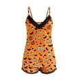 thumbnail image 3 of Women'S Pajama Sets Halloween Halloween Printed 2 Piece Cami Top Short Sets for Women Lounge Wear for Women Womens Nighties, 3 of 4