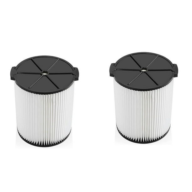 2X Vf4000 Shop Filtros para Shop Adecuado para Aspiradora para Seco/Húmedo Estándar
