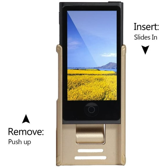 Tranesca Étui de Protection Ultra Fin pour iPod Nano 7 et 8ème Génération. (Or Brillant)