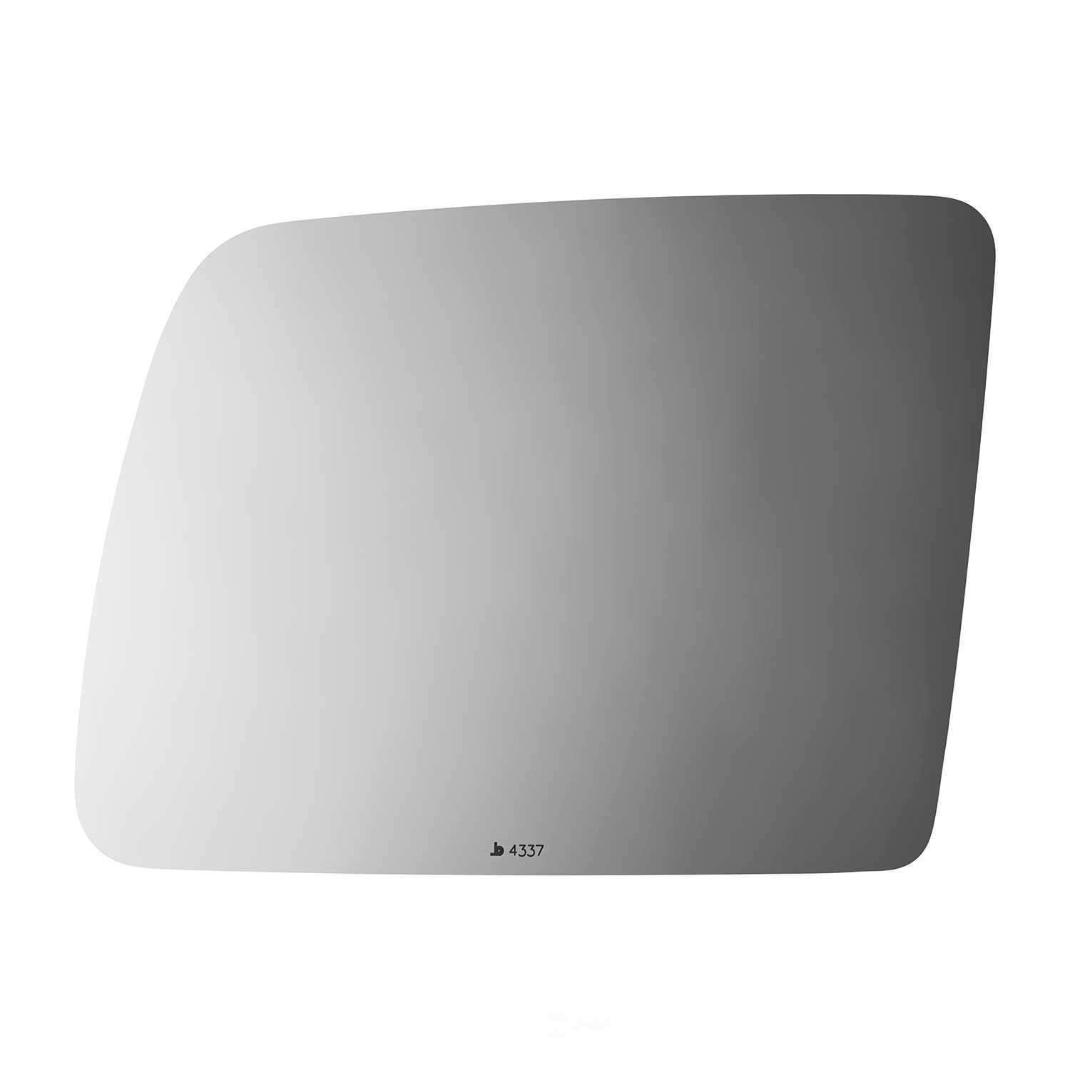Burco Side View Mirror Replacement Glass - Clear Glass - 4337