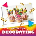 thumbnail image 7 of Rainbow Swirl Lollipops | 30 Count Jar | Tutti-Frutti Flavor | Rainbow Lollipops Individually Wrapped | Twisty Suckers Party Favor Candy for Kids | Colorful Party Candy, 7 of 7