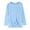 czb# Blue632, variant on CUZIBR Kids Girls Casual Tunic Tops Loose Fit Solid Color Crewneck Knot Front Long Sleeve Blouse Oversized Lightweight Relaxed Soft T-Shirt Fashionable Holiday Long Tshirts,Yellow,12-13 Years