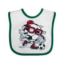 Inktastic Soccer Ball Boys or Girls Baby Bib
