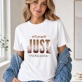 thumbnail image 3 of Jollimate Not Perfect Just Forgiven T-Shirt, Christian Wildflower Graphic Tee, Faith Based Women's Shirt, 3 of 5