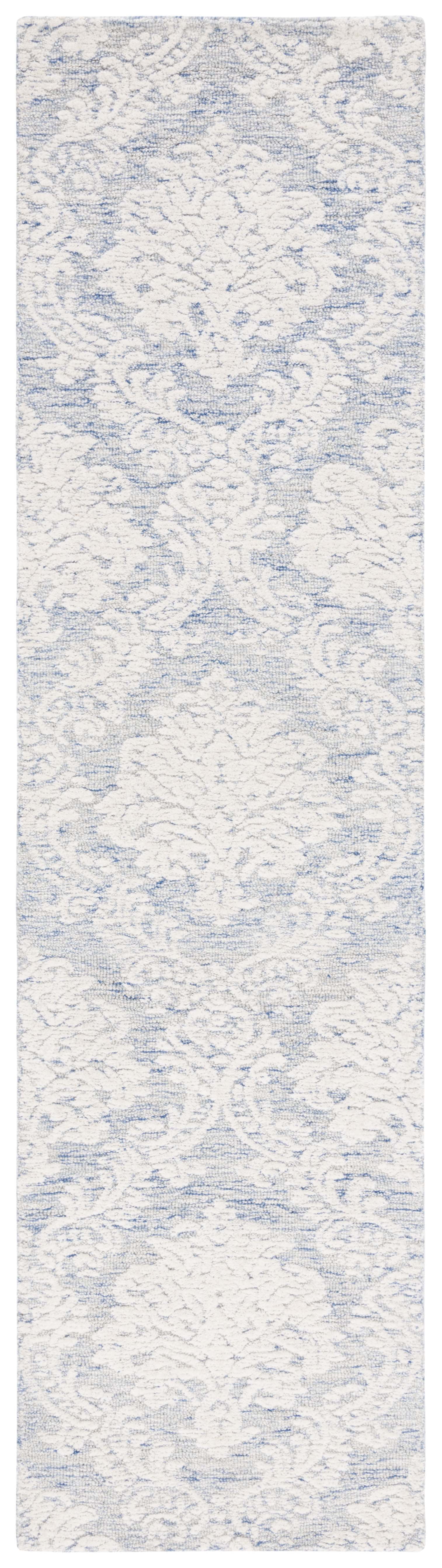 Safavieh Metro Rosalind Medallion Runner Rug, Blue/Ivory, 2'3" x 9'